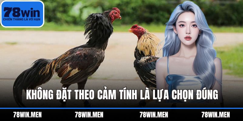 Không đặt theo cảm tính là lựa chọn đúng